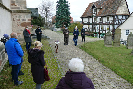 Eröffnung der Adventszeit vor der Stadtpfarrkirche